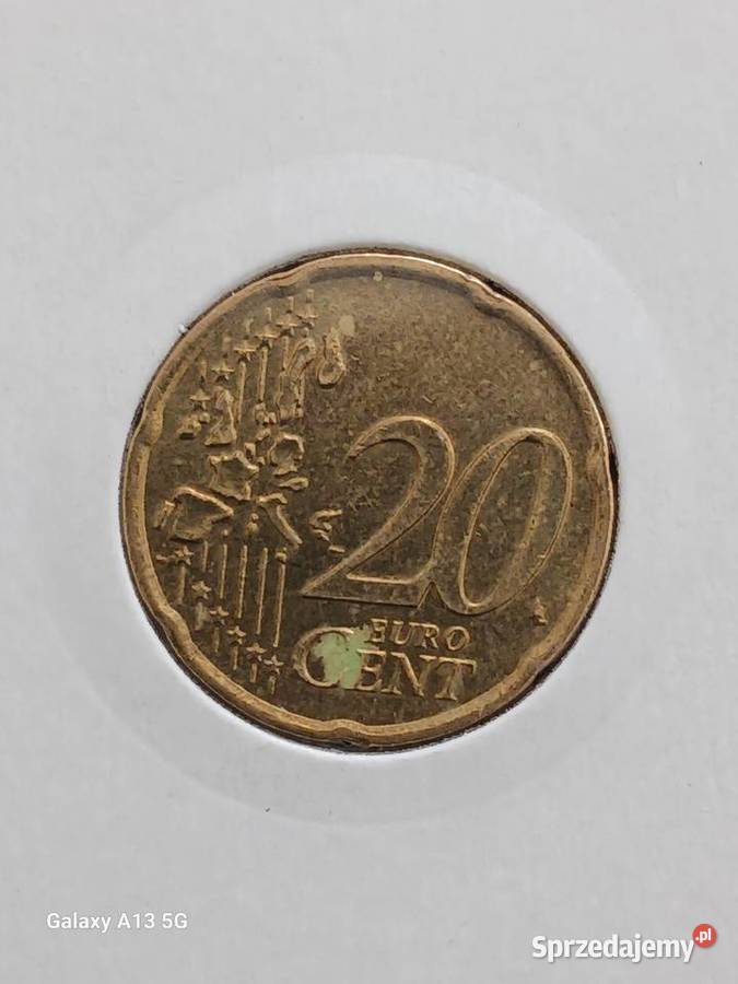 20 Eurocentów Luksemburg 2004 r wielkopolskie Konin