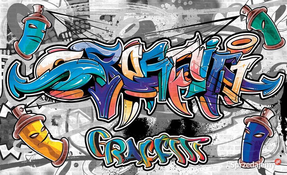 Tapeta fototapeta Graffiti Różne wzory Leszno
