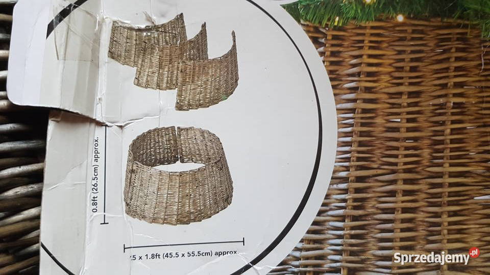 Naturalna osłonka na doniczke choinki Myszków sprzedam