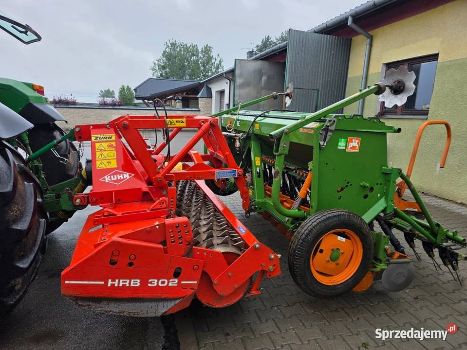 Zestaw siewnik Amazone D9 30 agregat Kuhn HRB lubelskie Józefów