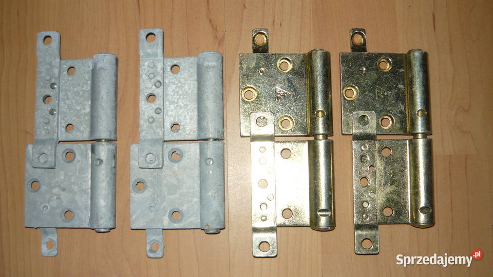 Zawiasy regulowane budowlane drzwiowe okienne do