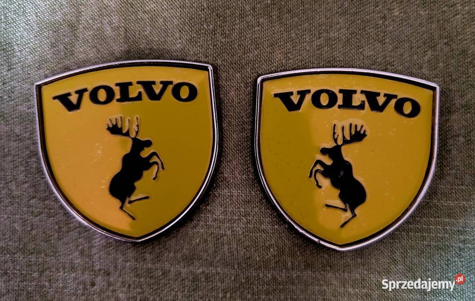 NOWE Emblematy VOLVO komplet 2 Metal 40 40 mm Motoryzacja śląskie Gliwice