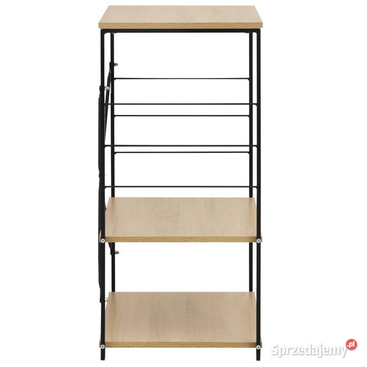 Szafka na mikrofalówkę czarnodębowa 60x396x795 mazowieckie Warszawa