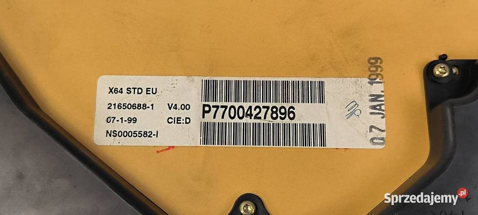 LICZNIK ZEGAR RENAULT MEGANE I 7700427896 sprzedam