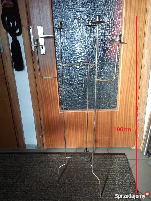 Swiecznik ze stali nierdzewnej sprzedam