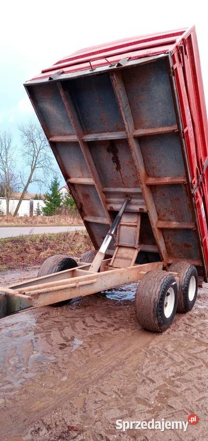 Tuhti M90 Przyczepa Wywrotka 9000 sprzedam