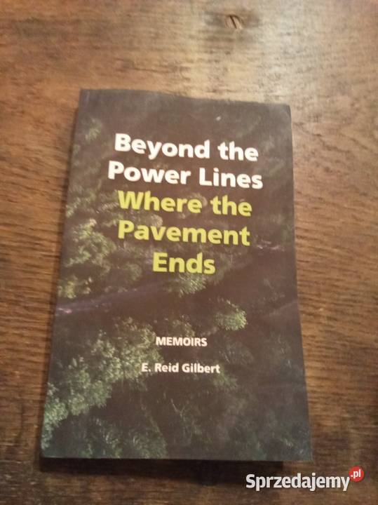 Beyond the power lines where the pavement ends Warszawa