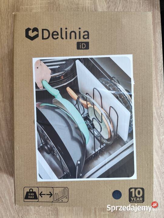 Stojak organizer na patelnie pokrywki DELINIA Warszawa