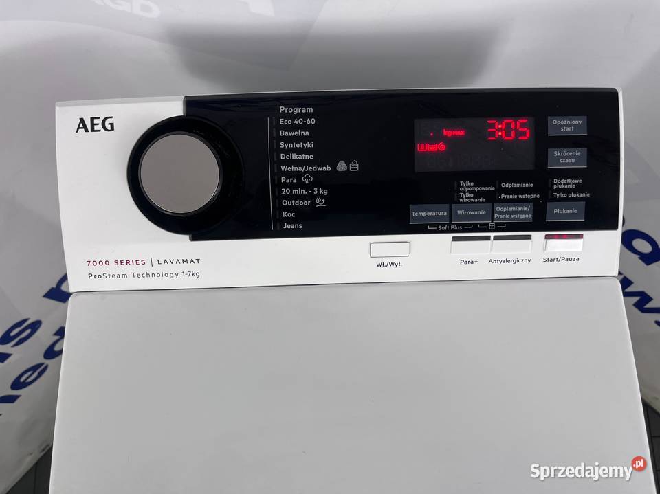 Pralka AEG Wyjątkowa Premium Góry 7 1200 A Wiejca