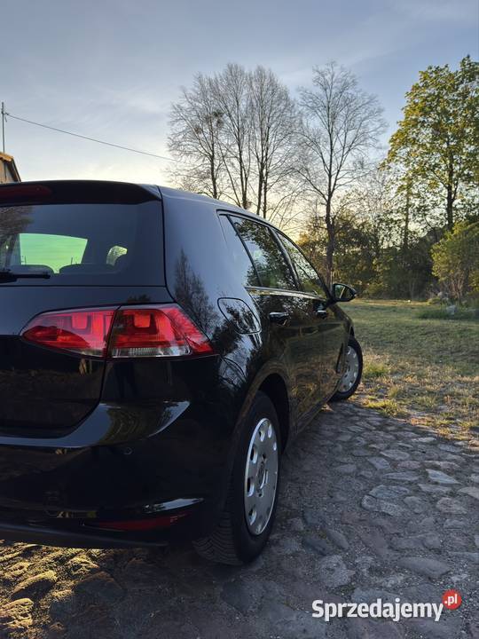 VW Golf VII 16TDI Czarna perła Idealny światła do jazdy dziennej Tuchola
