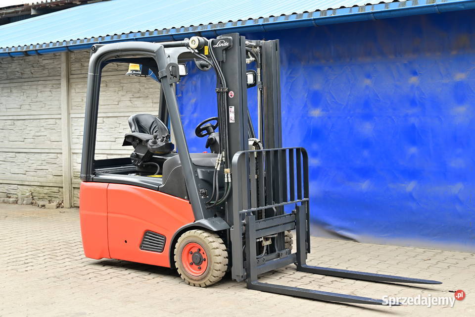 Wózek widłowy Linde E15 Triplex 410 1394 mth Częstochowa sprzedam