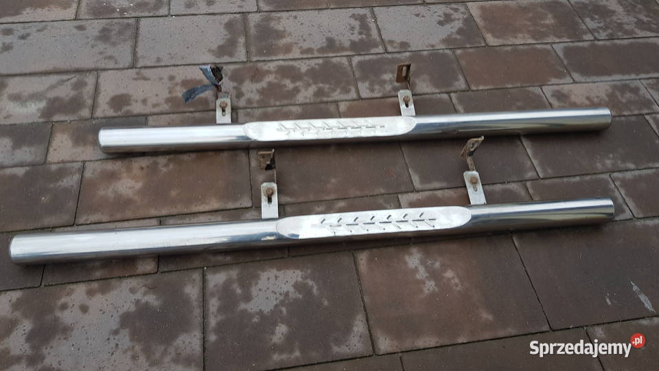 Progi boczne orurowanie Rav 4 krótka 3 drzwiow