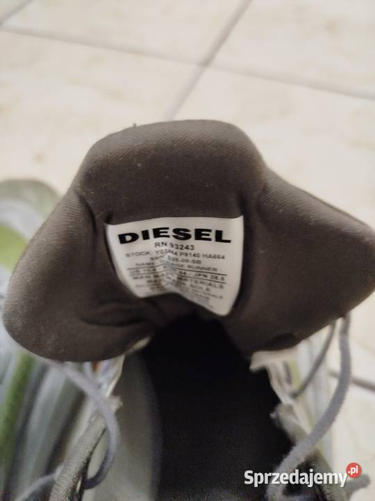 Sneakersy diesel dCage runner Moda i Styl