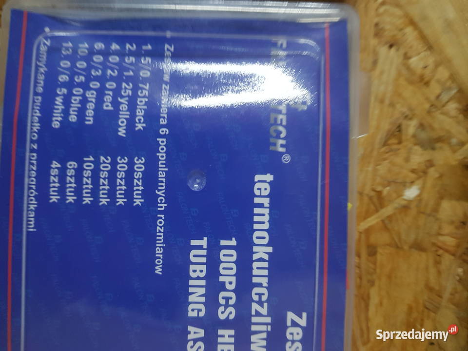 Zestaw rurek termokurczliwych 100 różne Głogowa