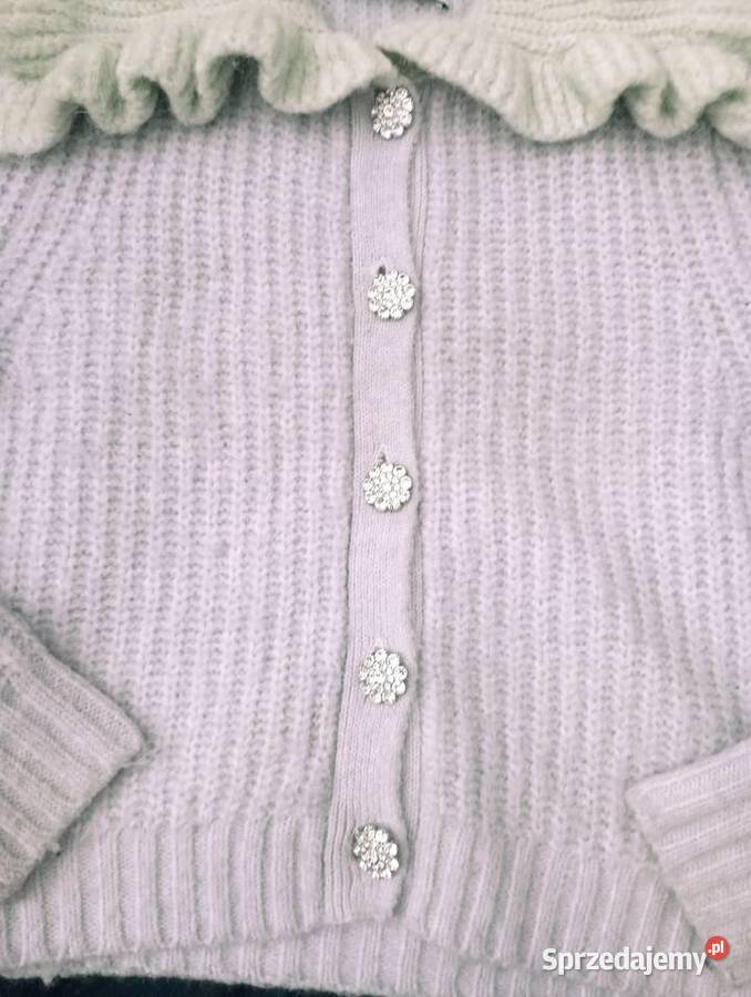 Sweter Zara S 100 bawełna Zara Zamość