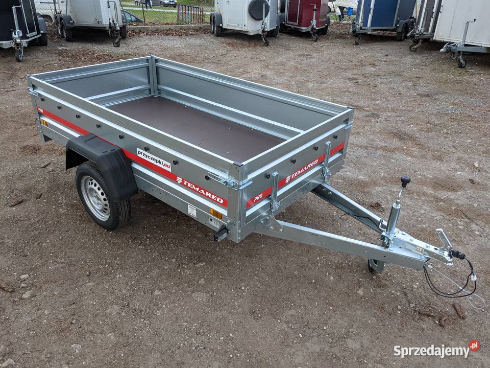 Przyczepa TEMARED PRO 2312R wzmocniona 236x125 Lublin sprzedam
