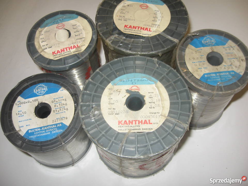 drut oporowy i taśma Kanthal D do wyboru6 Łódź