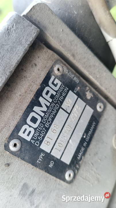 Skoczek bomag bt68 na części Gorzów Wielkopolski