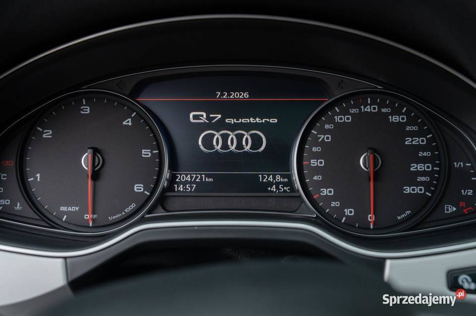 Audi Q7 II 30 TDI 218 2017R Salon 1 Właściciel 2 automatyczna Zarszyn