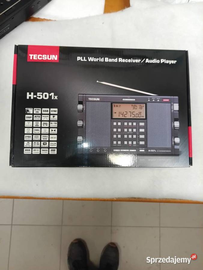 Radio Globalne TECSUN H501x Gdańsk sprzedam