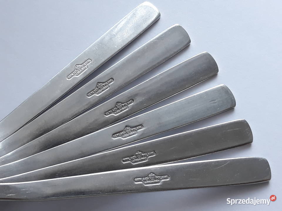 Łyżeczki do herbaty 1 ROMBY KARO Gerlach sztućce Dąbrowa Górnicza