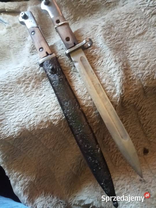 Bagnet polski dwa bagnety Perkun Radom pochwa WP Militaria Grójec