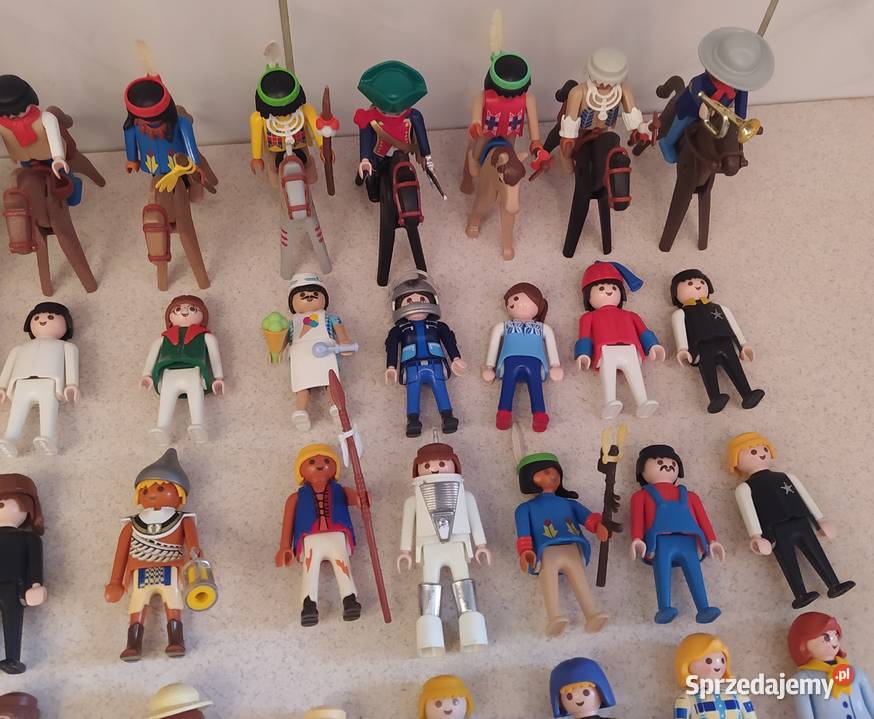 Playmobil figurki z dodatkami 50 sztuk Playmobil pomorskie Gdańsk