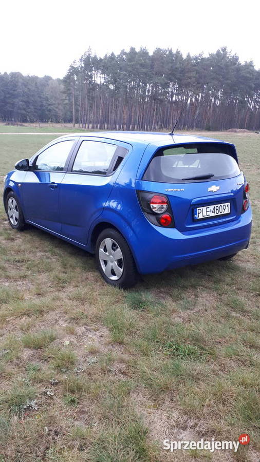 Chevrolet AVEO 12 16v 2012r Zarejestrowany w Polsce wielkopolskie Włoszakowice