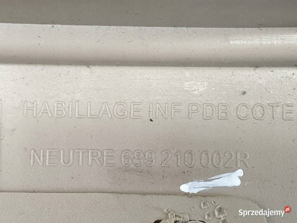 Renault Laguna III OSŁONA KOLUMNY Deski