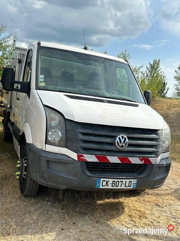 VW CRAFTER 20 TDI Wywrotka Kiper Klimatyzacja małopolskie Tymowa
