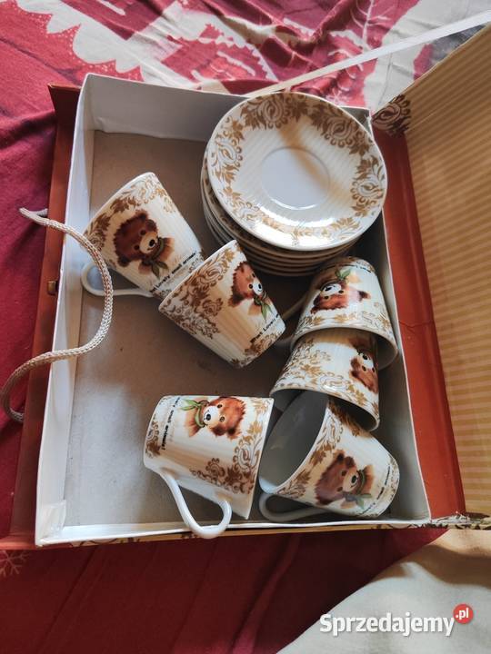 Sprzedam filiżanki i podstawki mini kujawsko-pomorskie Chełmno