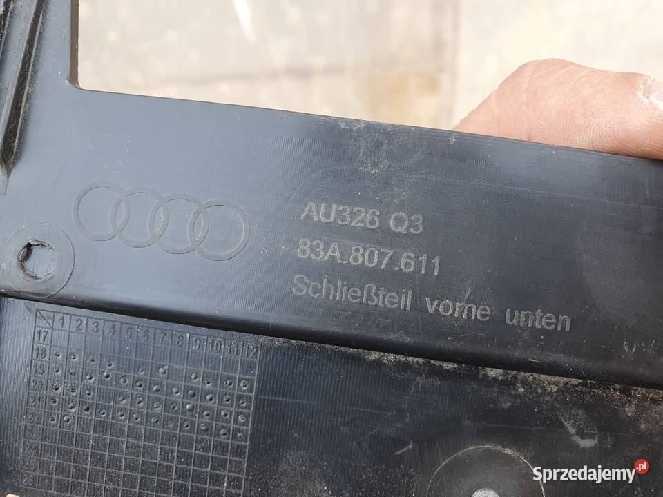 AUDI Q3 II 83A OSŁONA POD ZDERZAK PRZÓD Międzychód