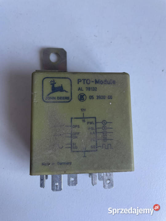 John Deere 6xxx sterownik moduł PTO AL78132 wielkopolskie Jastrzębniki