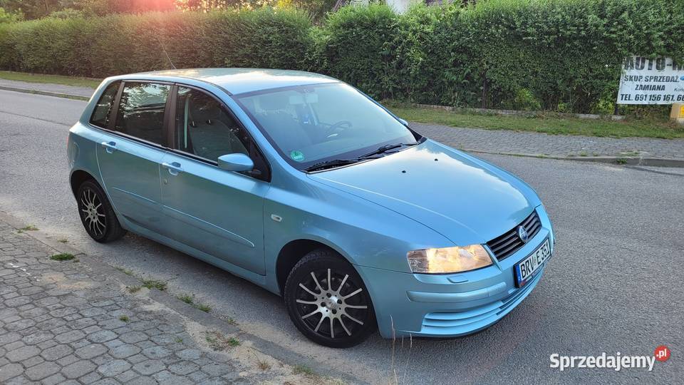FIAT STILO LIFT 16B OPŁACONY KLIMA ELEKTRYKA 05R niebieski Końskie