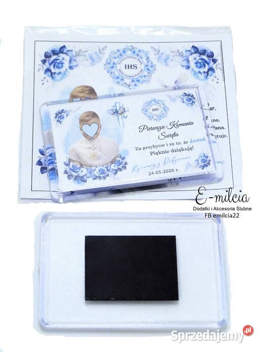 Podziękowania Gości z okazji I Komunii Św MAGNES sprzedam