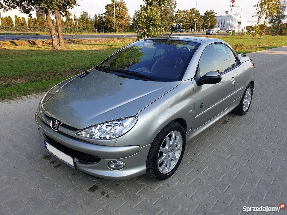 Peugeot 206 CC 16 Diesel 2006r Skóry Cabrio 95 Poznań