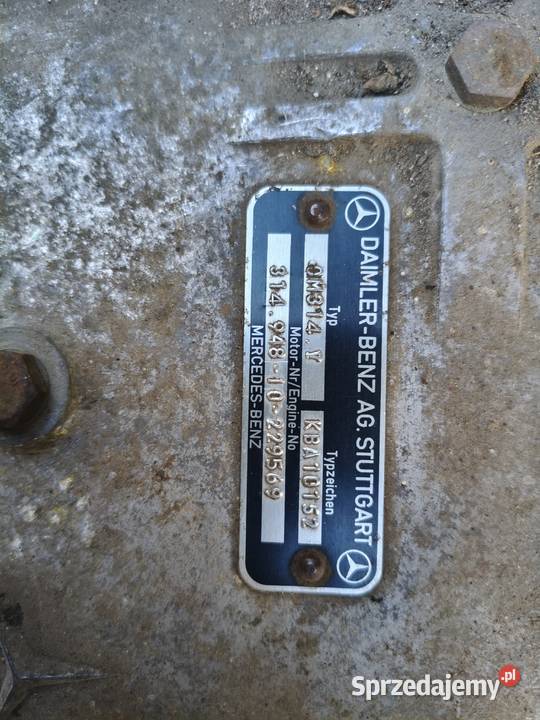 Mercedes 508 silnik diesel kompletny świętokrzyskie Skarżysko-Kamienna