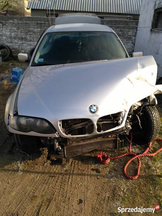 BMW E46 Uszkodzone skórzana tapicerka BMW Ostrów Mazowiecka