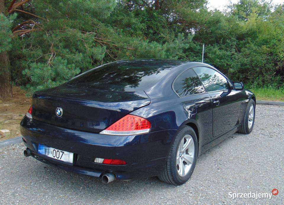 BMW Seria 6 E63 30 630i LPG Automat bogate nieuszkodzony
