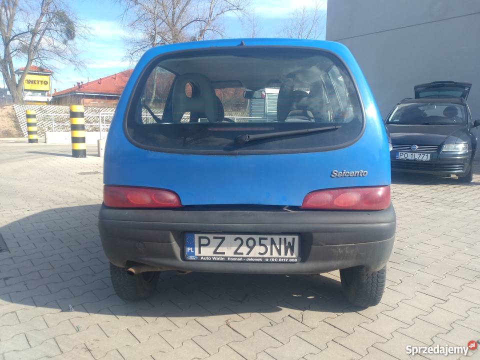 Fiat Seicento 11 na części Poznań sprzedam