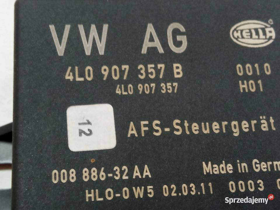 MODUŁ ŚWIATEŁ 4L0907357B Audi A6 III 20042011 C6 Układ elektryczny, zapłon