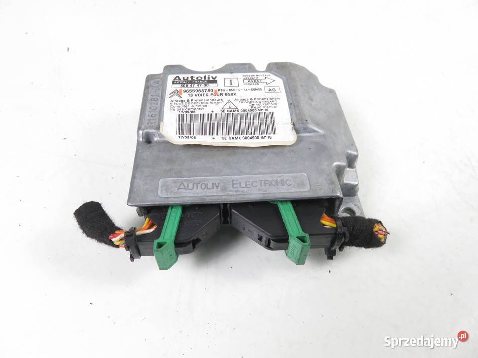 MODUŁ AIRBAG CITROEN C4 Grand Picasso I Skrzynki bezpieczników