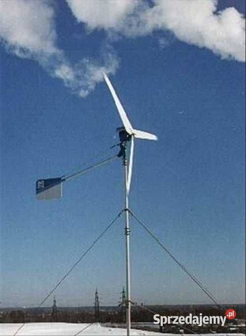 Turbina wiatrowa elektrownia wiatrak generator