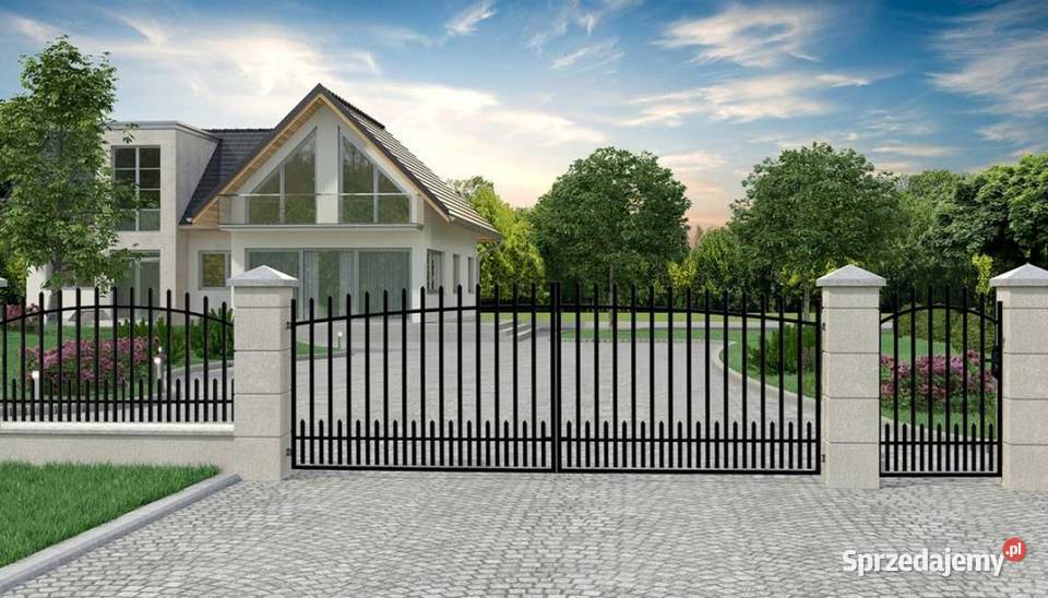 Brama przesuwna klasyczna POLBRAM 4m x 15m OCRAL Miechów sprzedam