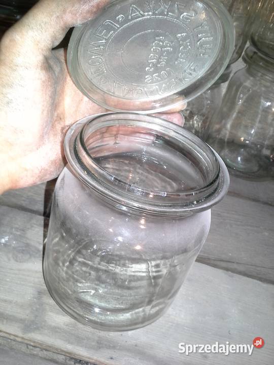 Szklane gąsiory do wina SŁOIKI DO OGÓRKÓW patrz podlaskie Białystok