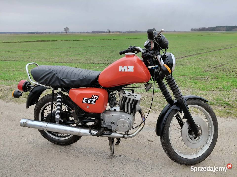MZ ETZ 125 1987 motocykl MZ ETZ 125 Kalisz