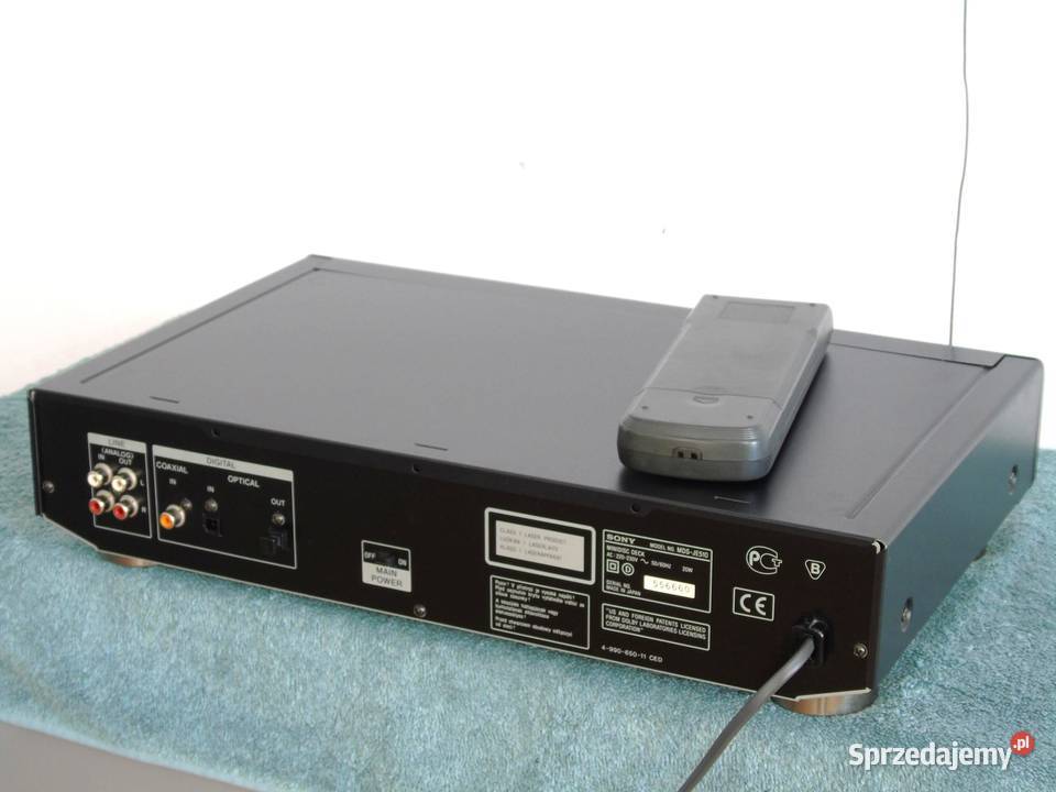 MD Sony MDSJE510 pilot sprawny i ładny DOSTAWA Jasło
