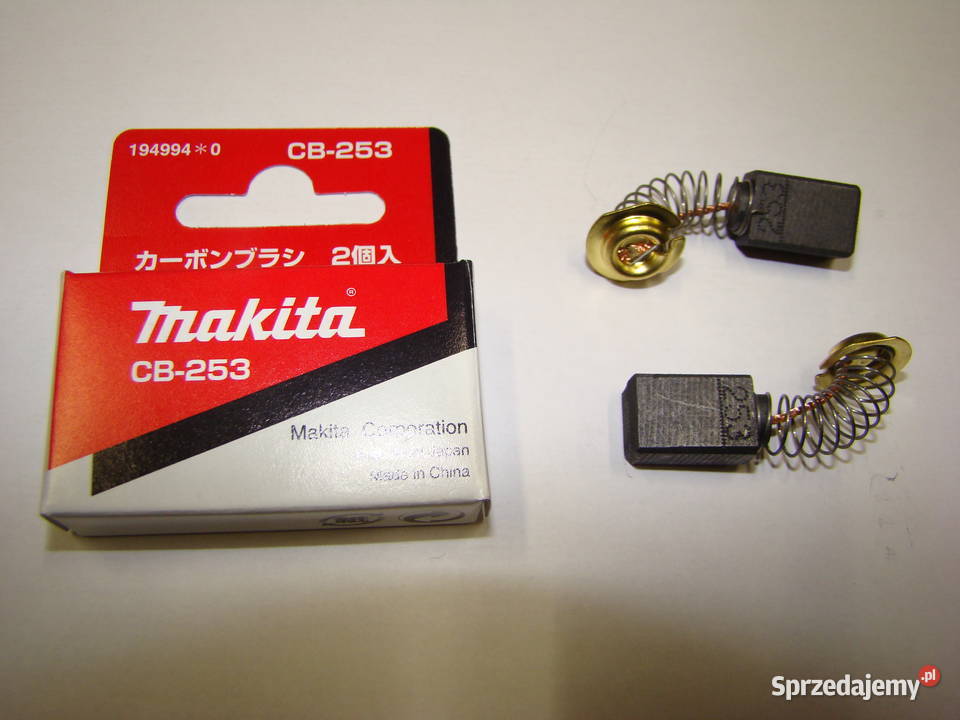 Szczotki węglowe MAKITA CB253 7x11 mm Ref Bielsko-Biała sprzedam