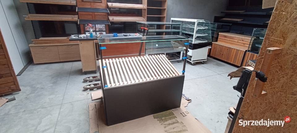 Witryna chłodnicza cukiernicza neutralna regał Szczecin