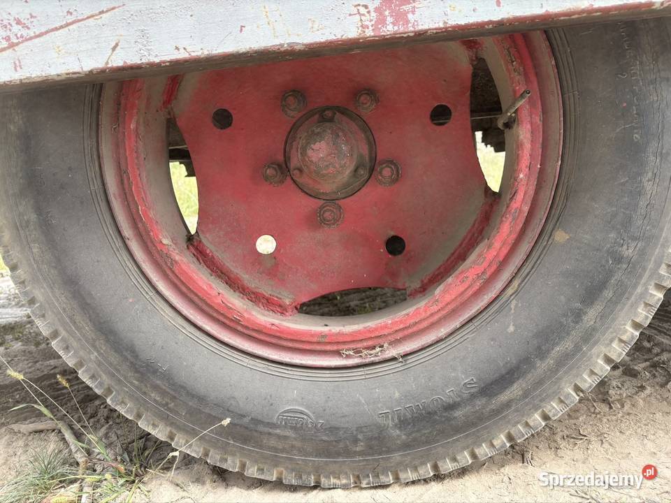 Przyczepa rolnicza jednoosiowa lubelskie Kock